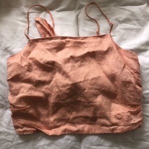 Tie Back Crop Top